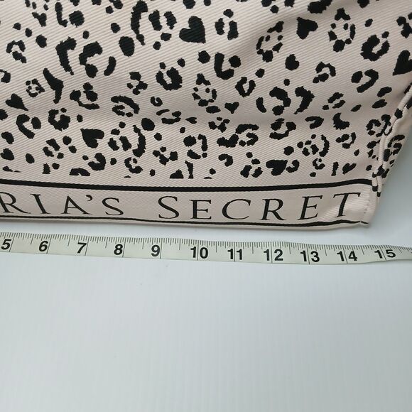 Victoria's Secret Y2K Leopard Print Logo Tote Bag - Picture 9 of 14